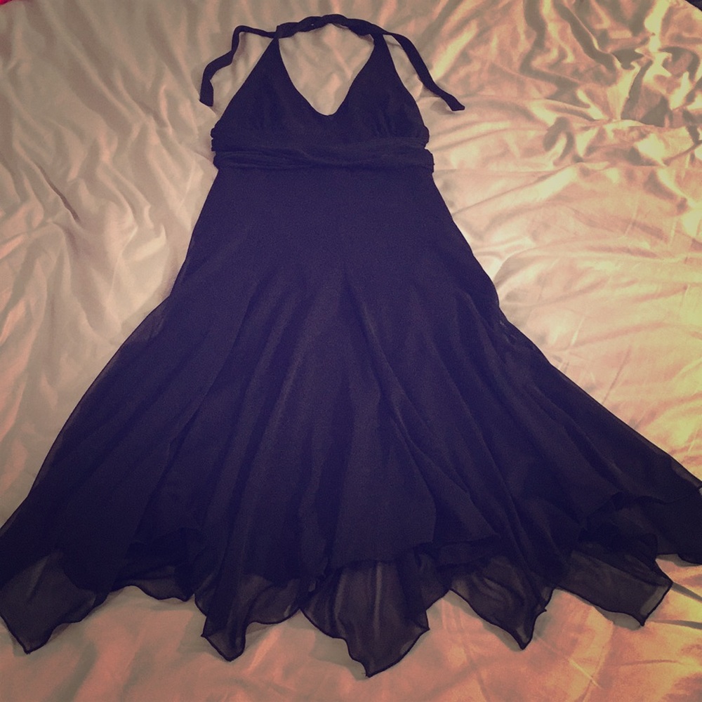 Le Chateau Handkerchief Hem Dress